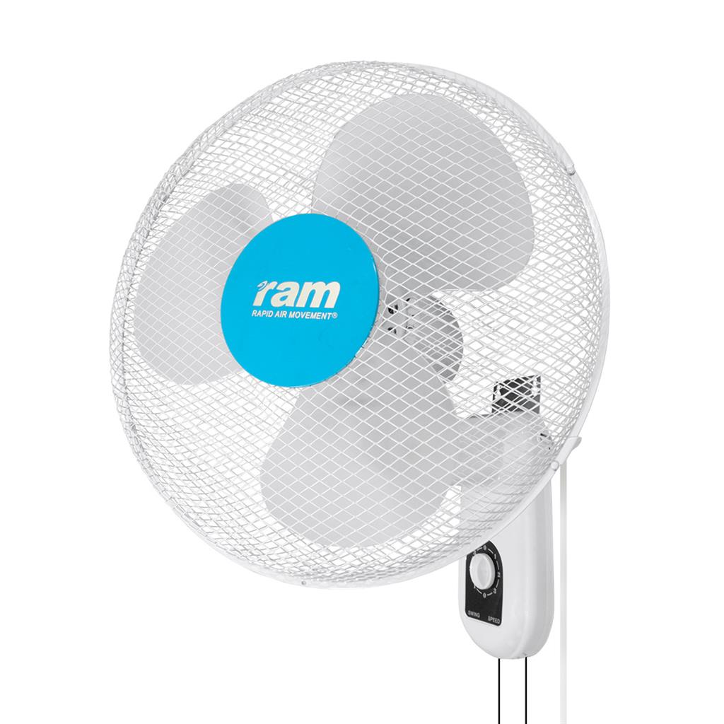 RAM 400mm Oscillating Wall Fan